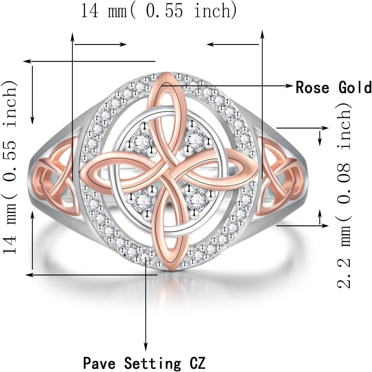 Witches Knot Ring