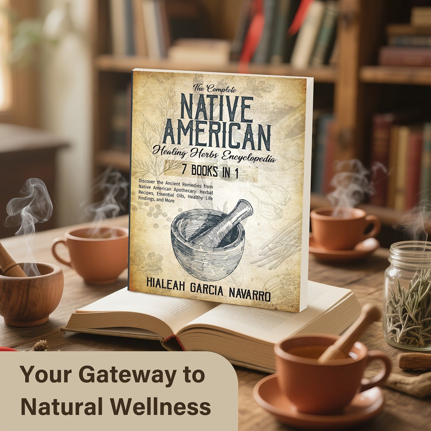 The Complete Native American Healing Herbs Encyclopedia - 7 Books in 1 Paperback