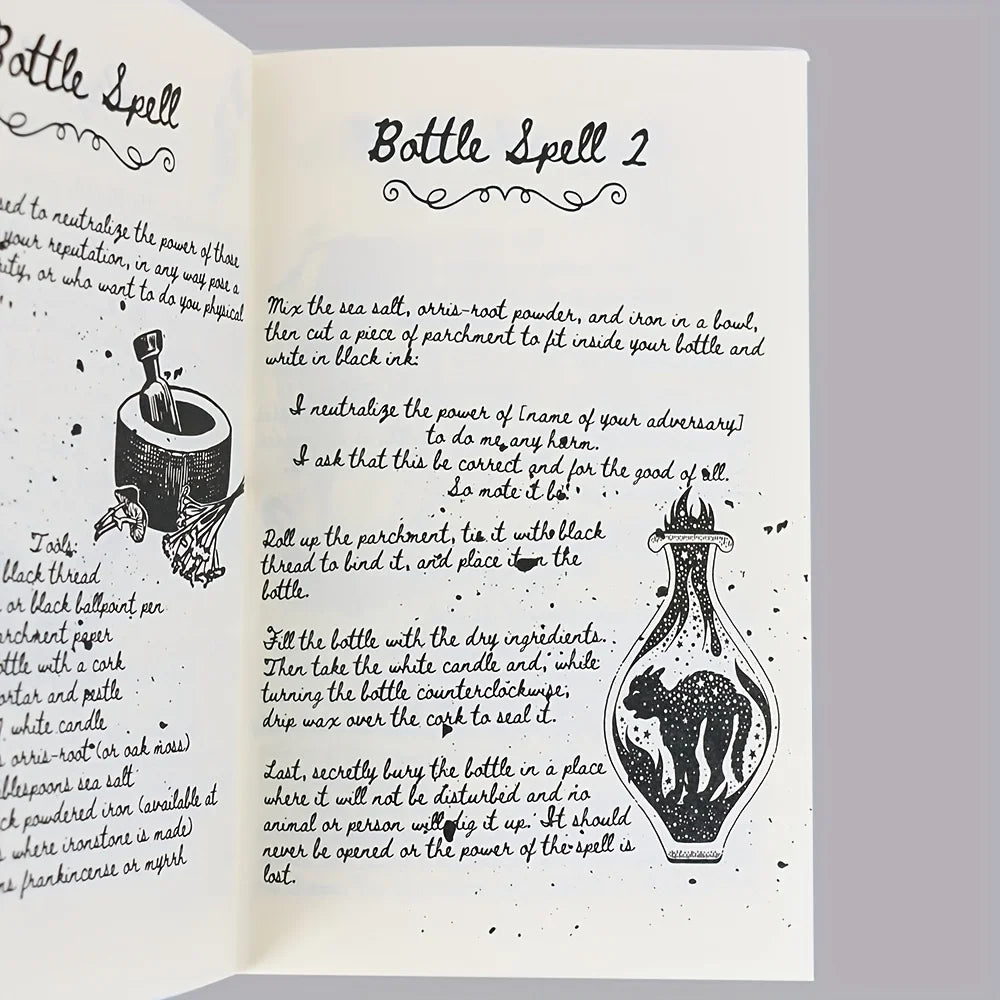 Old Witch Spells Book