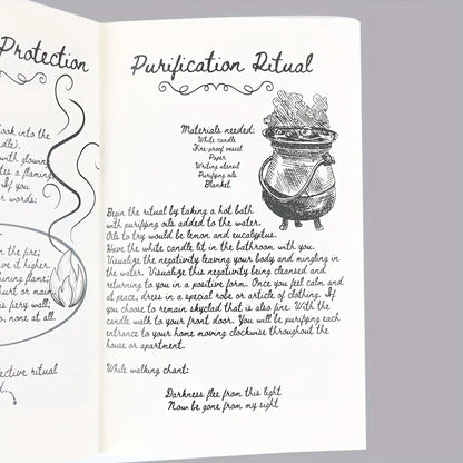 Old Witch Spells Book