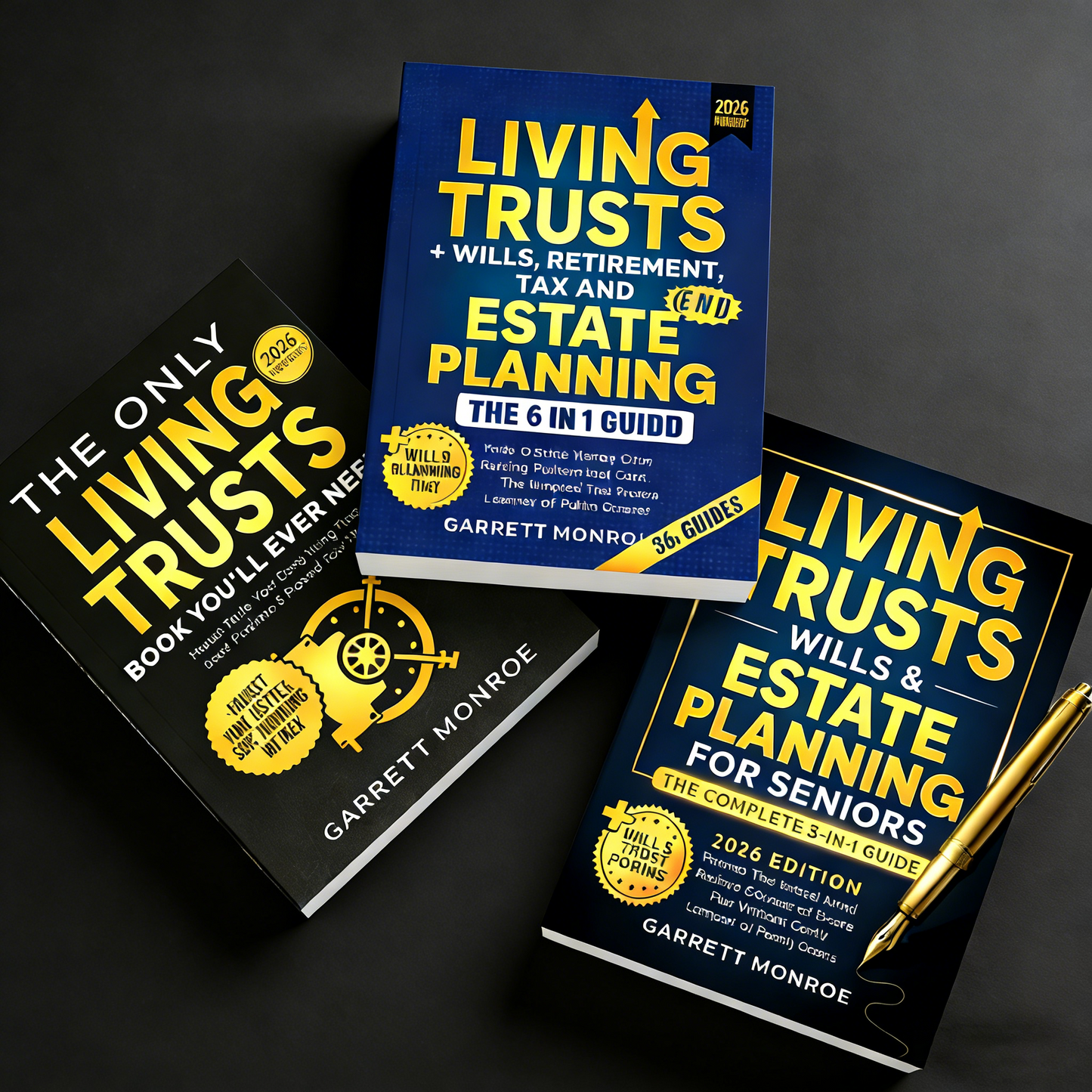 The Ultimate Living Trusts & Estate Planning 3-Book Bundle