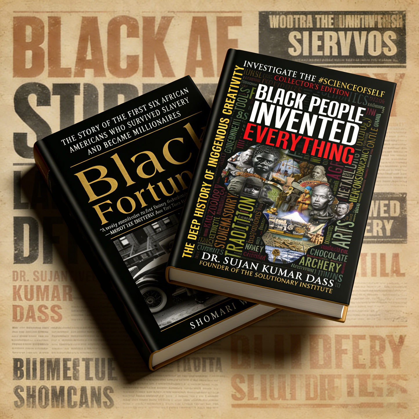 🔥📕Black History Unfiltered: Three Essential Books on Black History & Achievement