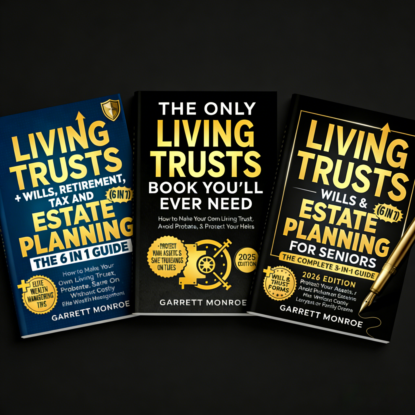 The Ultimate Living Trusts & Estate Planning 3-Book Bundle