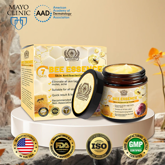 Bee Essence Skin Antibacterial Cream—used to treat a variety of skin diseases (AAD recommended)