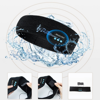 Headband Knits Wireless Bluetooth Music Headphones