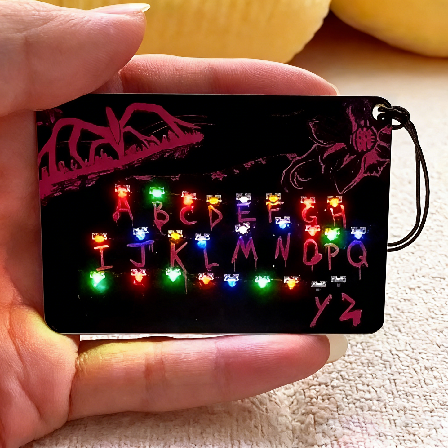 Retro Alphabet Lights Ornament