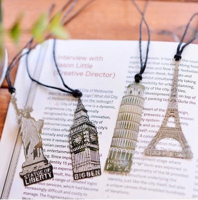 Retro Bookmarks 4 PCS