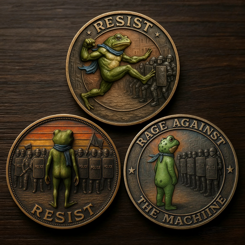 Portland Frog Coin