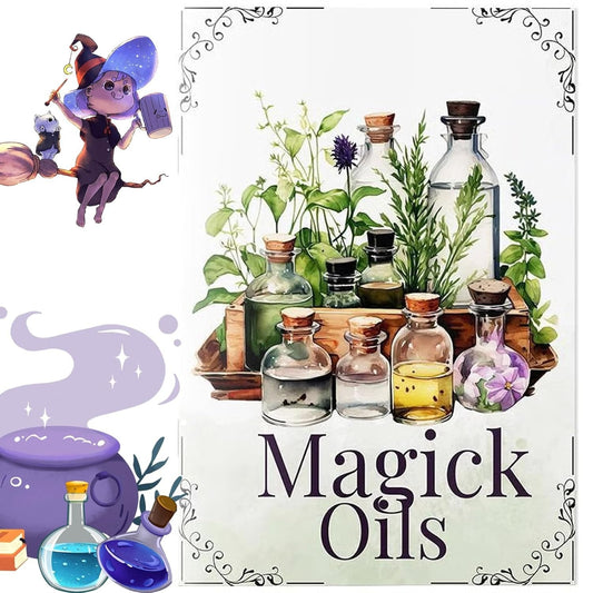 Magick Oils Quick Reference Book
