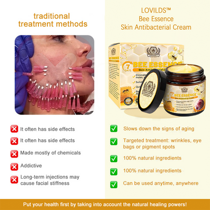 Bee Essence Skin Antibacterial Cream—used to treat a variety of skin diseases (AAD recommended)