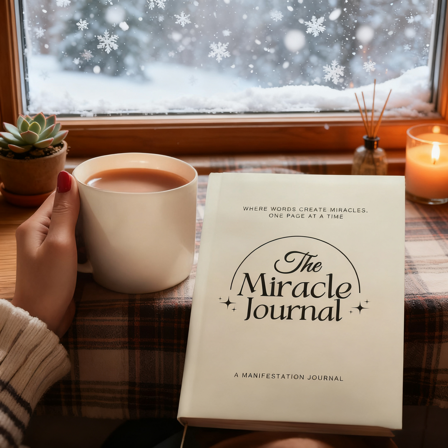 The Miracle Journal: Your Guided Manifestation & Gratitude Journal