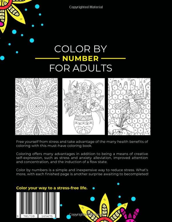 Color By Number For Adults