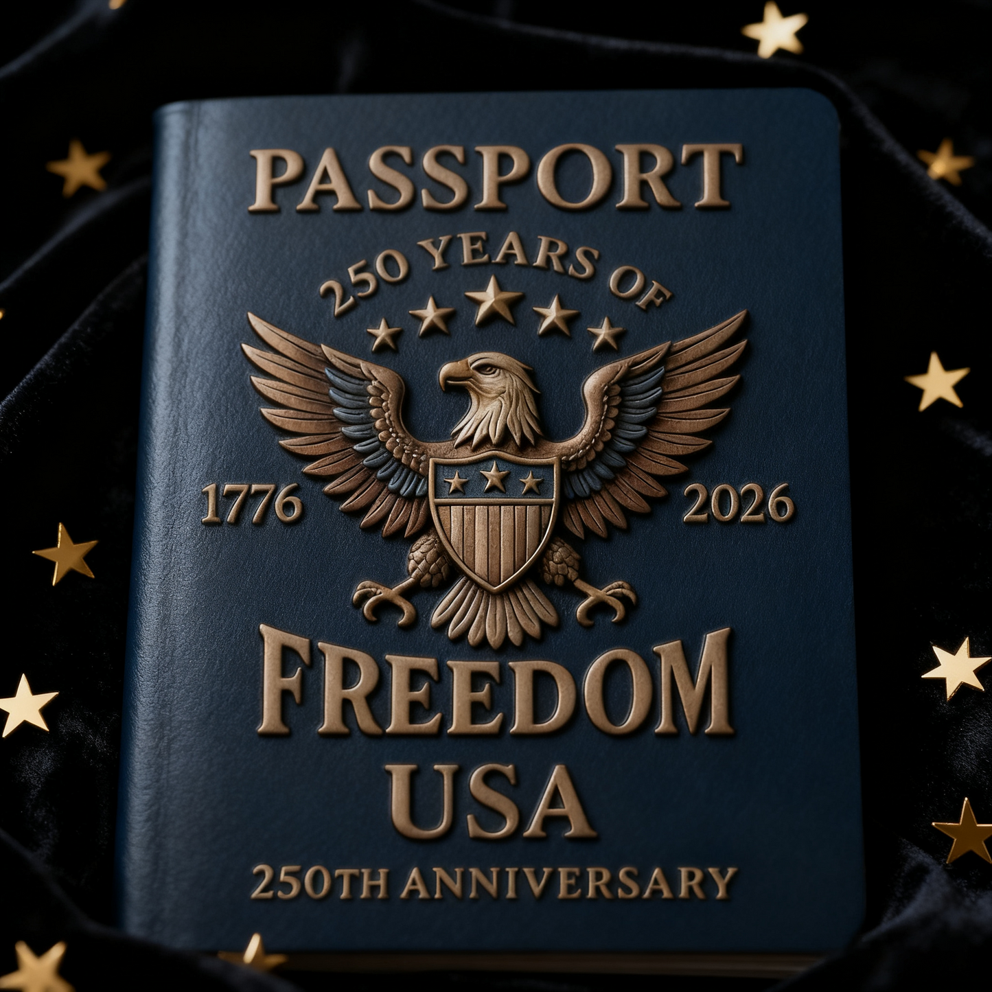 250th Anniversary of Freedom USA Passport Holder