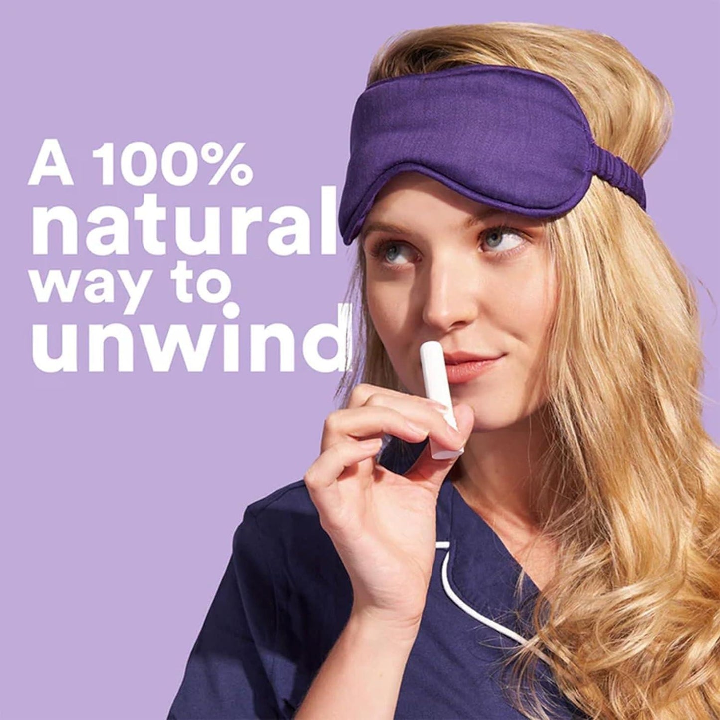 4PC Natural Nasal Inhaler - Portable Aromatherapy for Congestion Relief