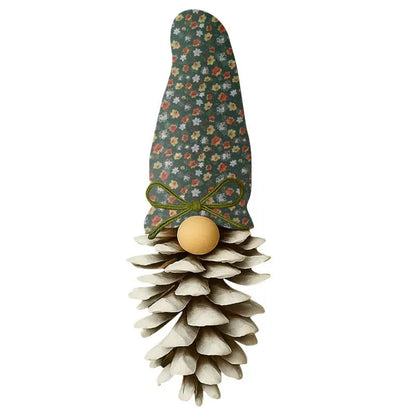Christmas Pinecone Gnome Ornaments