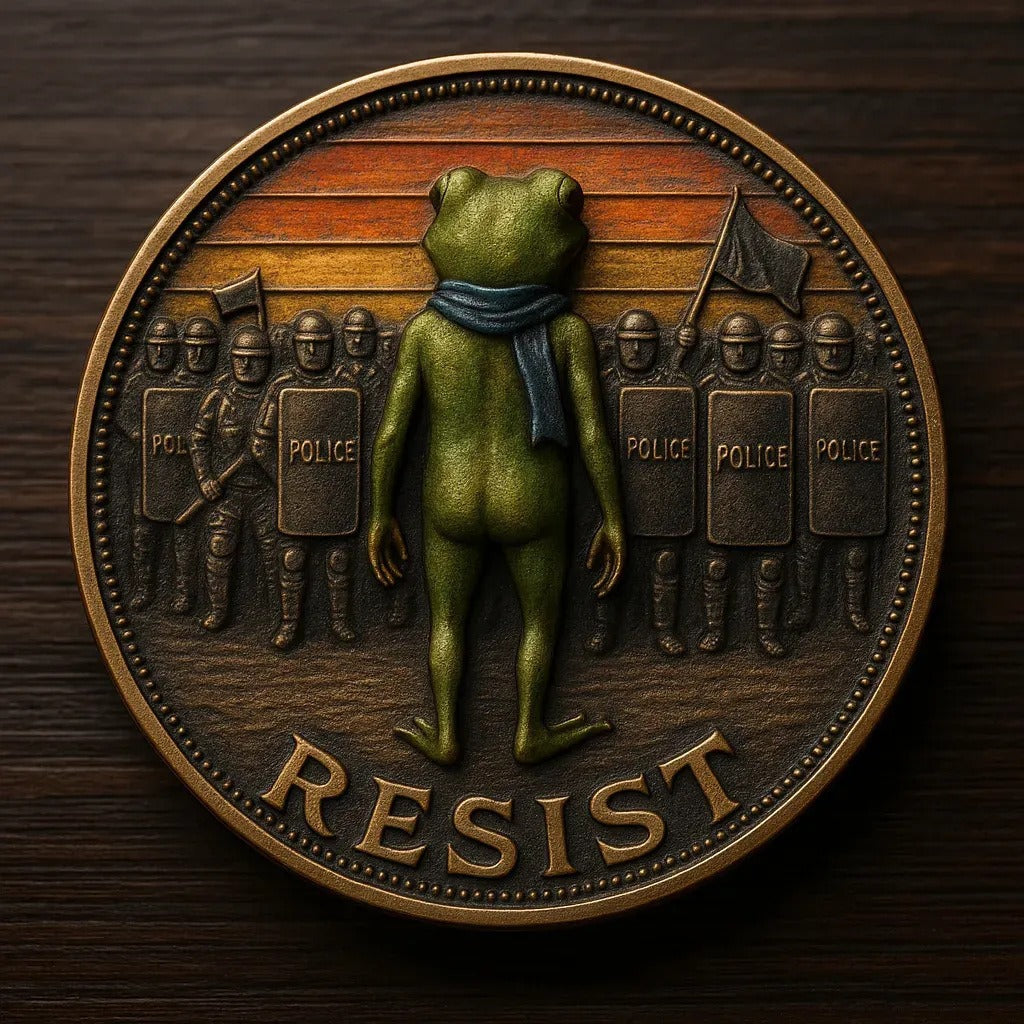 Portland Frog Coin