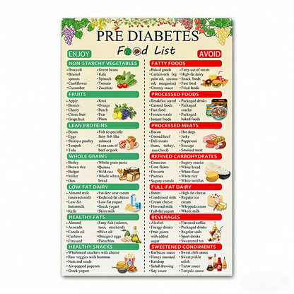 Kidney Health Poster: Low-Potassium Diet & Grocery Guide