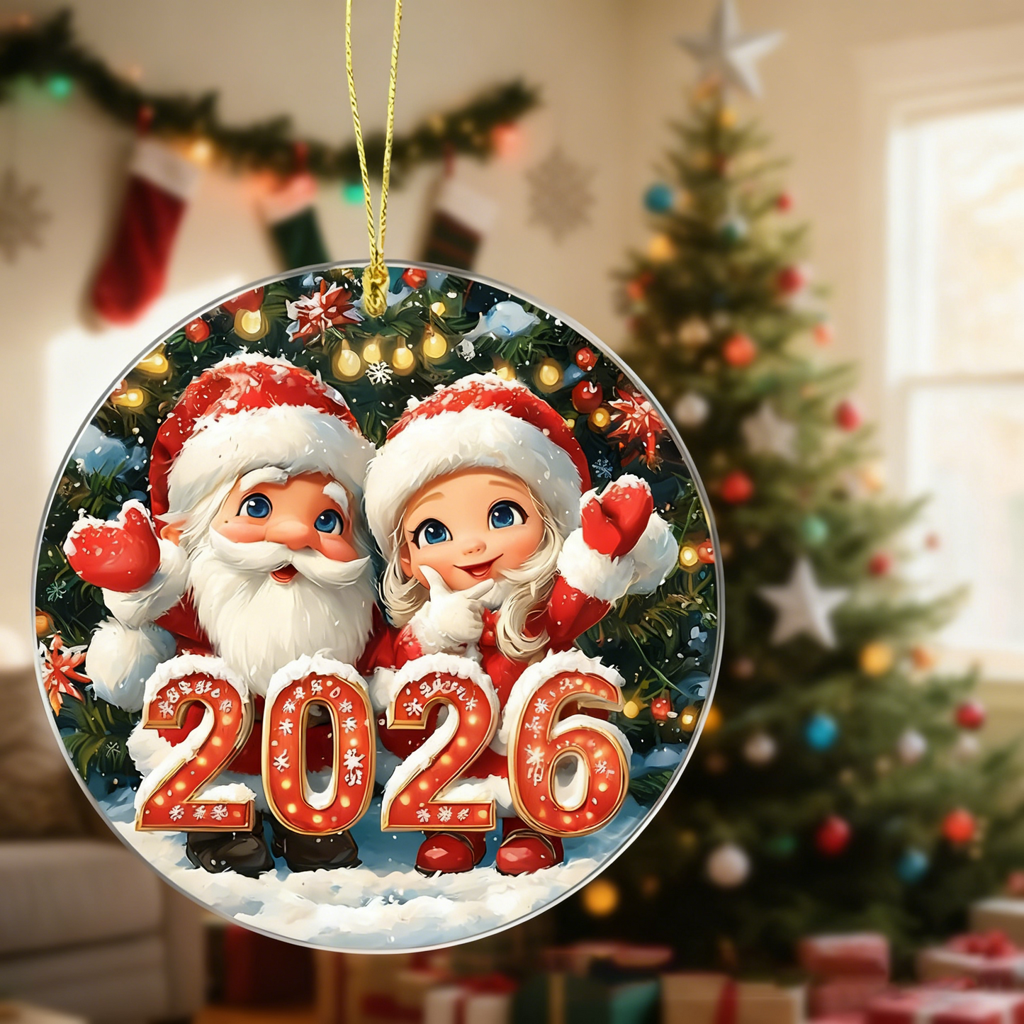 Muticolor Christmas Hanging Decoration