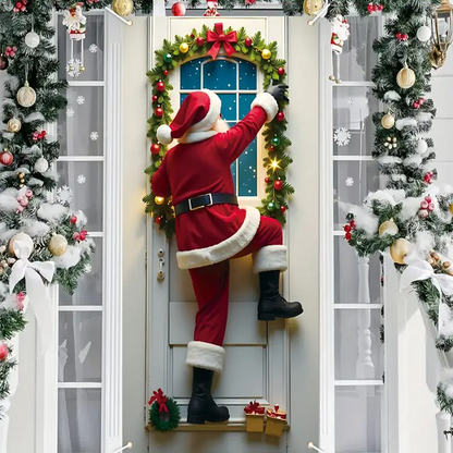 Santa Christmas Door Decor