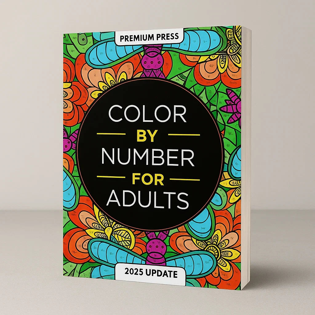 Color By Number For Adults
