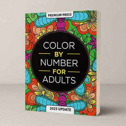 Color By Number For Adults