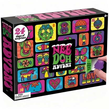NeeDoh Squishmas 2025Advent Calendar- 24 Days