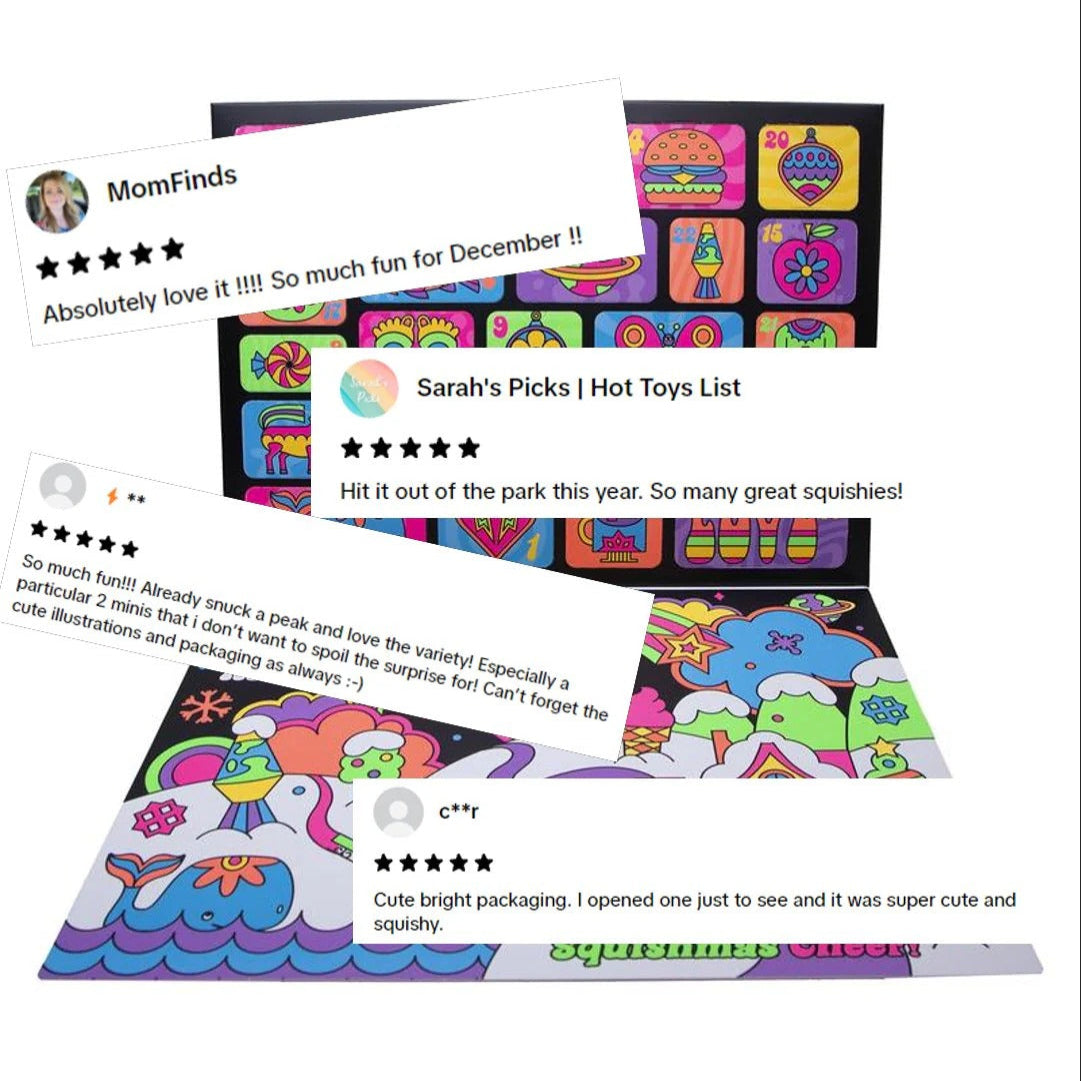 NeeDoh Squishmas 2025Advent Calendar- 24 Days
