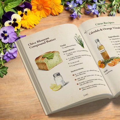 Edible Flower Almanac 2026 by USDA Zone