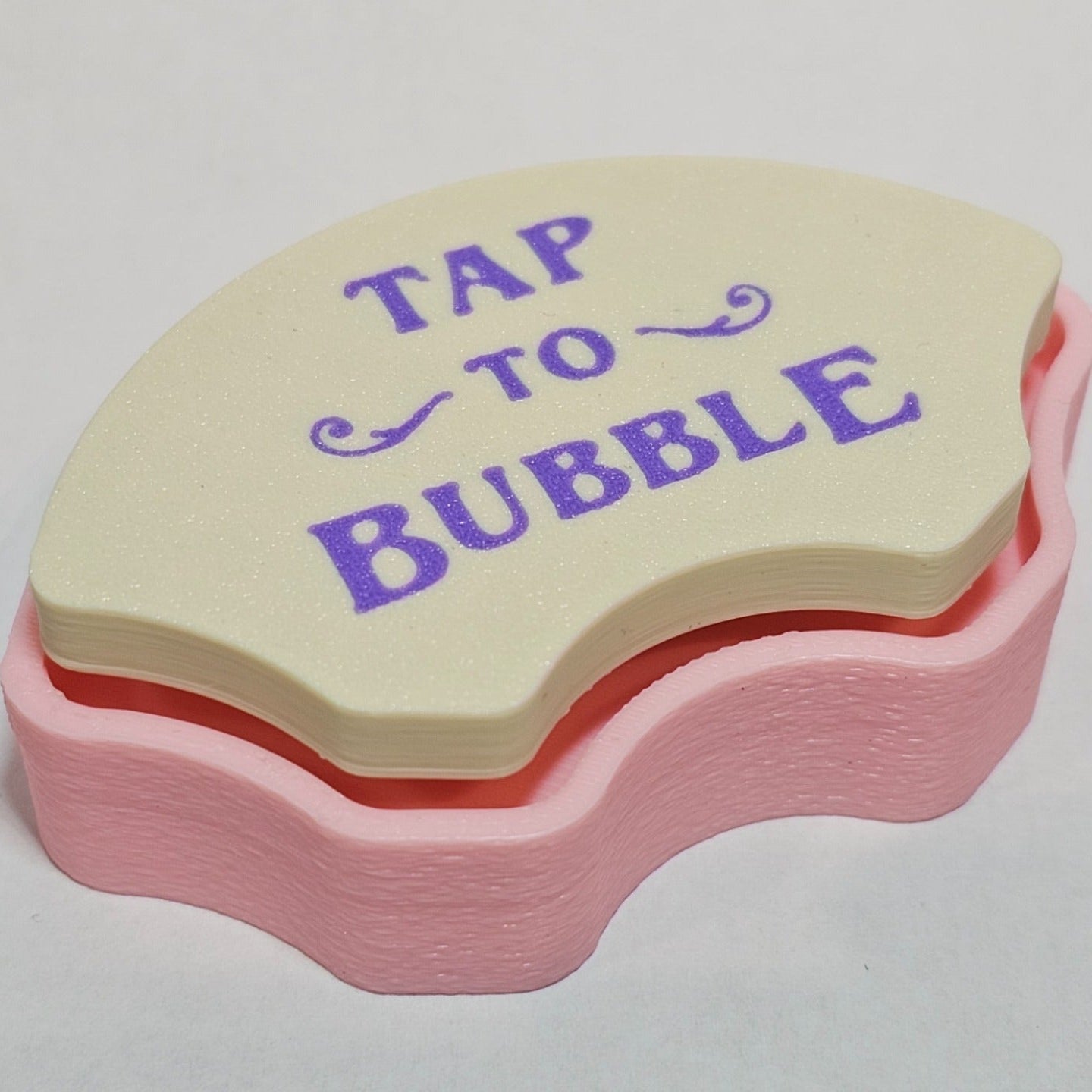 Tap to Bubble - Clicky Fidget Button