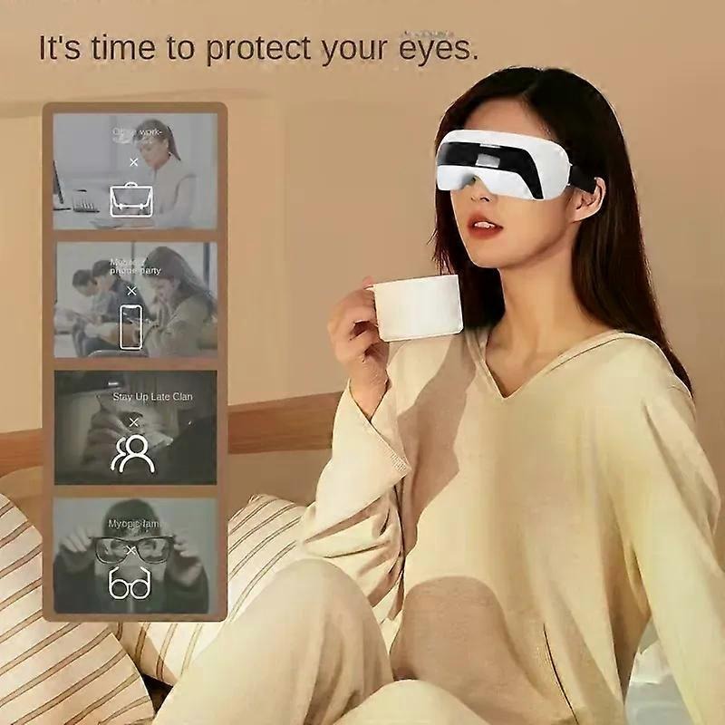 New rechargeable Vibration Eye Massager with Heat