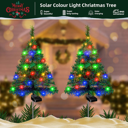 4-Solar Christmas Tree
