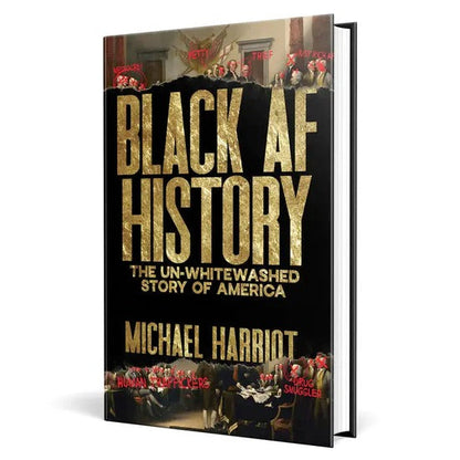 ✨Black Friday Frenzy 30% OFF - Black Af History: The Un-Whitewashed History of America