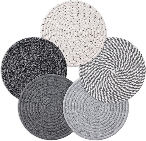 5PC Hot Pads for Countertop and Table