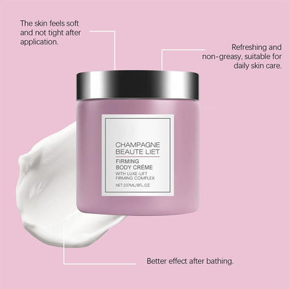 Beaute Champagne Firming Body Cream Beauty Lift PUMPKIN LATTE 237ml