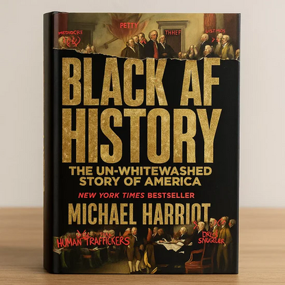 ✨Black Friday Frenzy 30% OFF - Black Af History: The Un-Whitewashed History of America