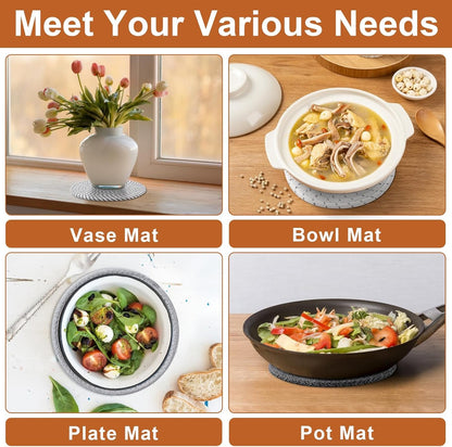 5PC Hot Pads for Countertop and Table