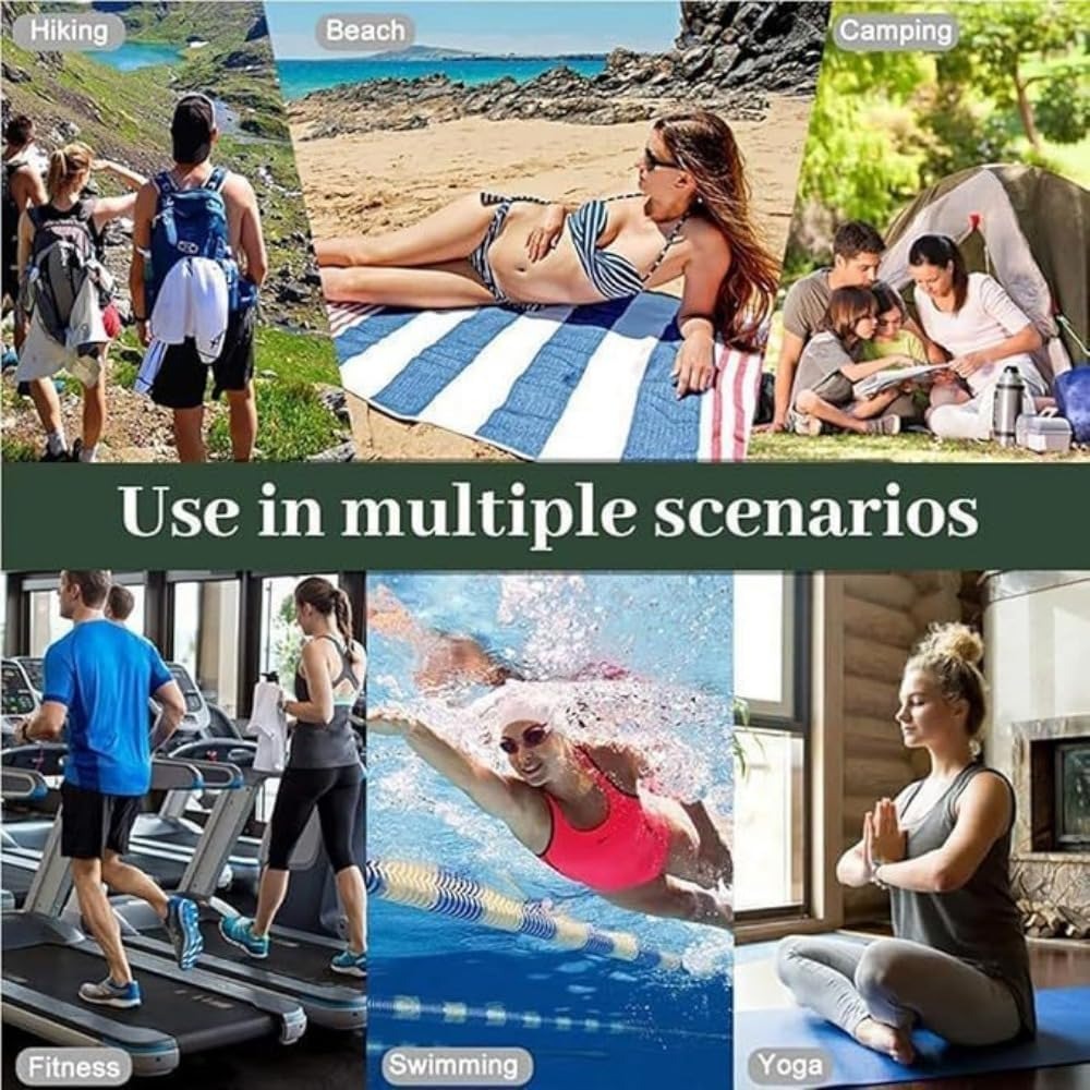 Outdoor Magnetic Quick Dry Bath Towel