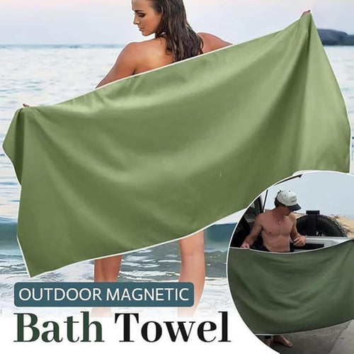 Outdoor Magnetic Quick Dry Bath Towel