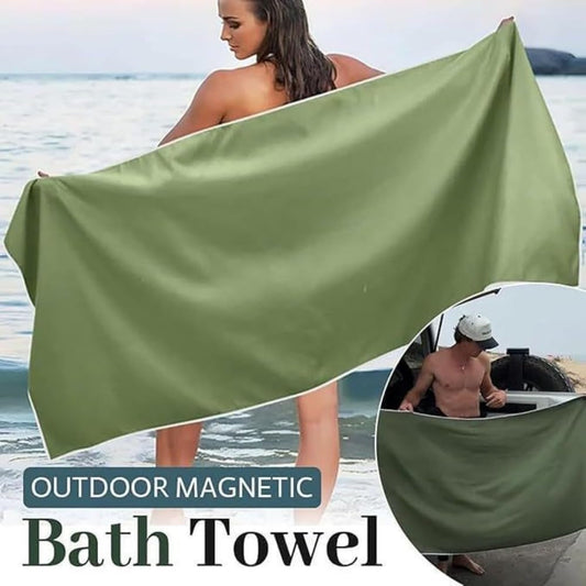 Outdoor Magnetic Quick Dry Bath Towel