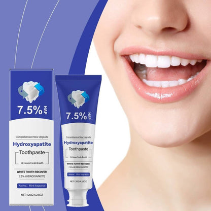Hydroxyapatite Toothpaste for Enamel Protection and Tooth Strengthening