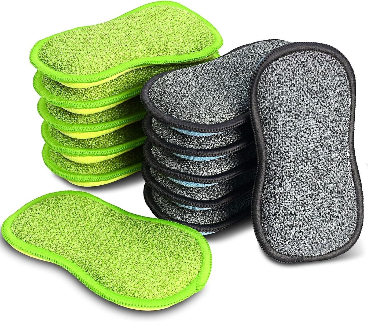12 Pack Multi-Purpose Scrub Sponges