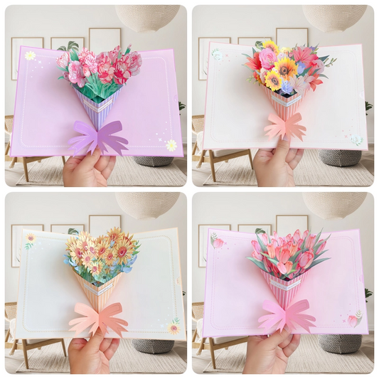 Pop Up Greeting Cards with Envelopes