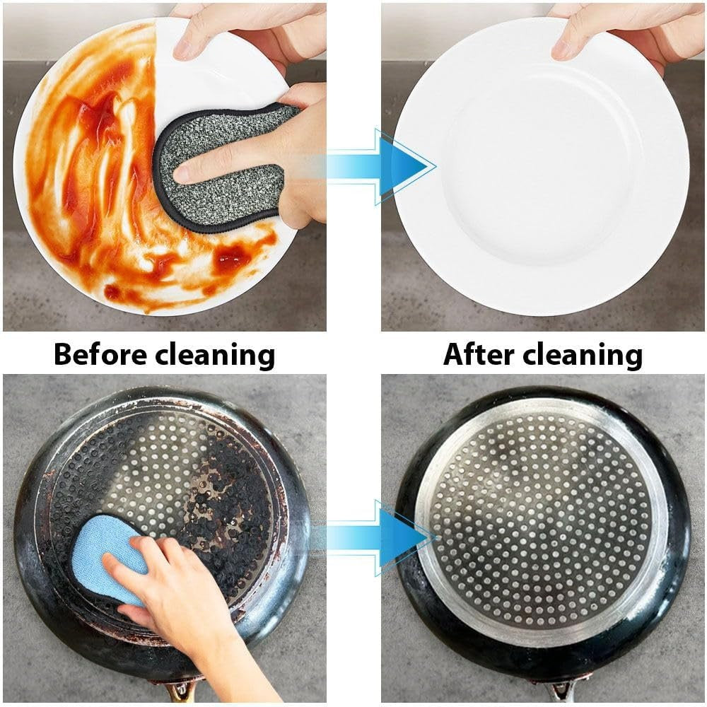 12 Pack Multi-Purpose Scrub Sponges