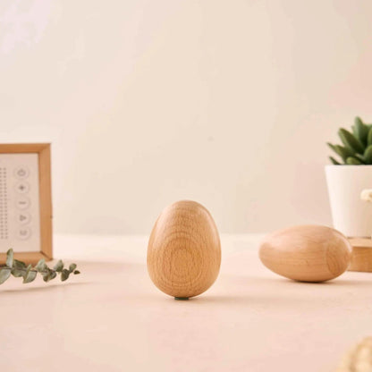 3 PCS Personalized Wood Easter Egg & 12 colors of paint+2 pens