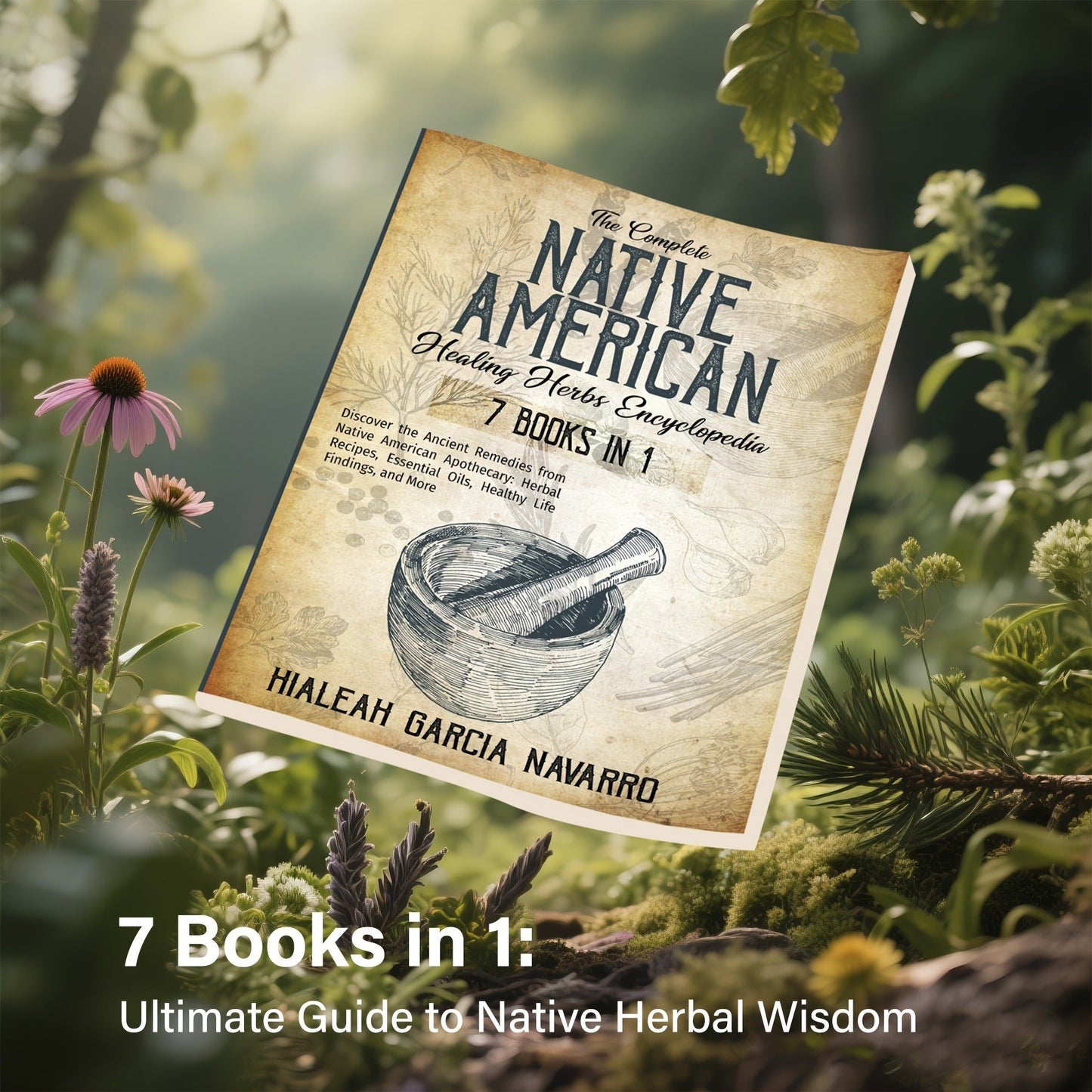 The Complete Native American Healing Herbs Encyclopedia - 7 Books in 1 Paperback