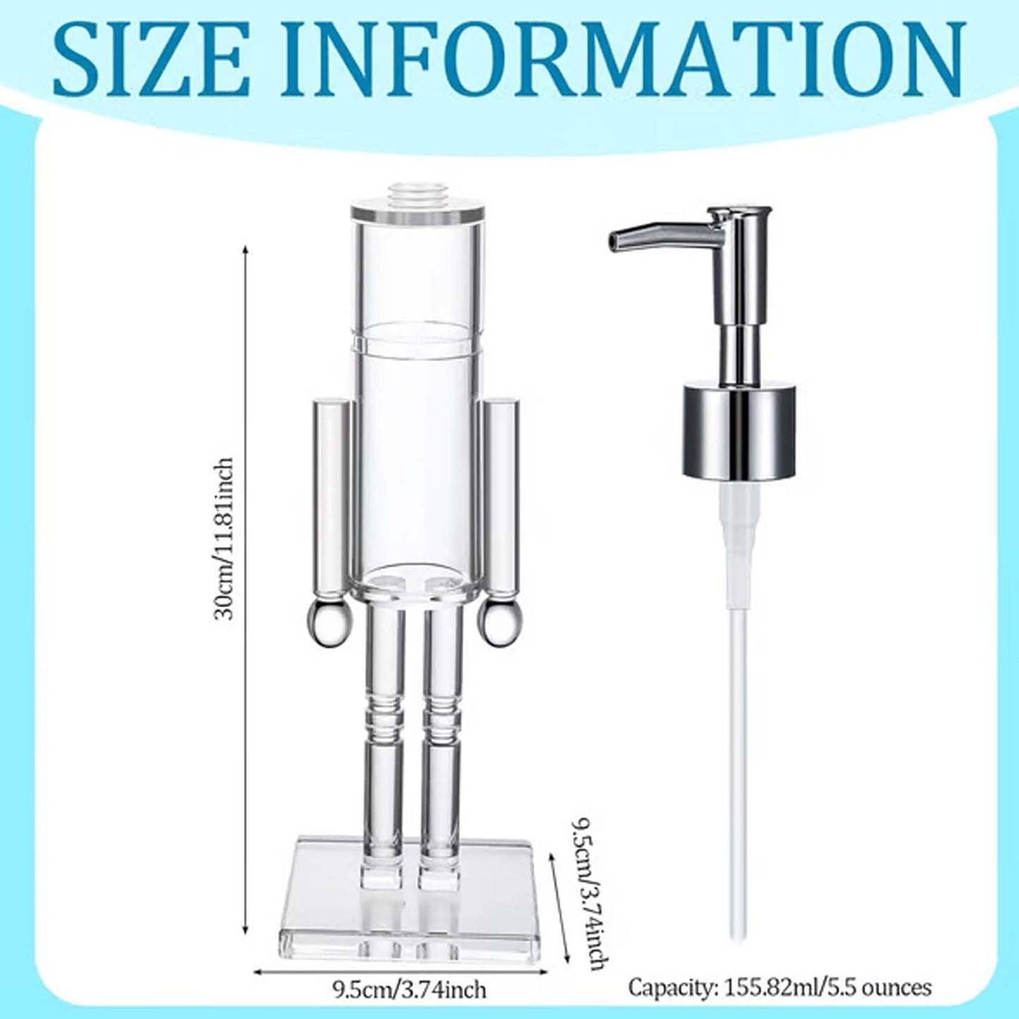 Nutcracker Soap Dispenser