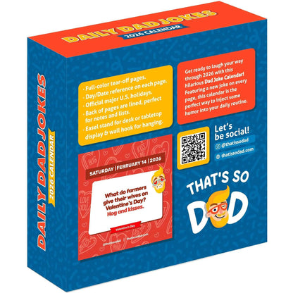 2026 Daily Dad Joke Calendar