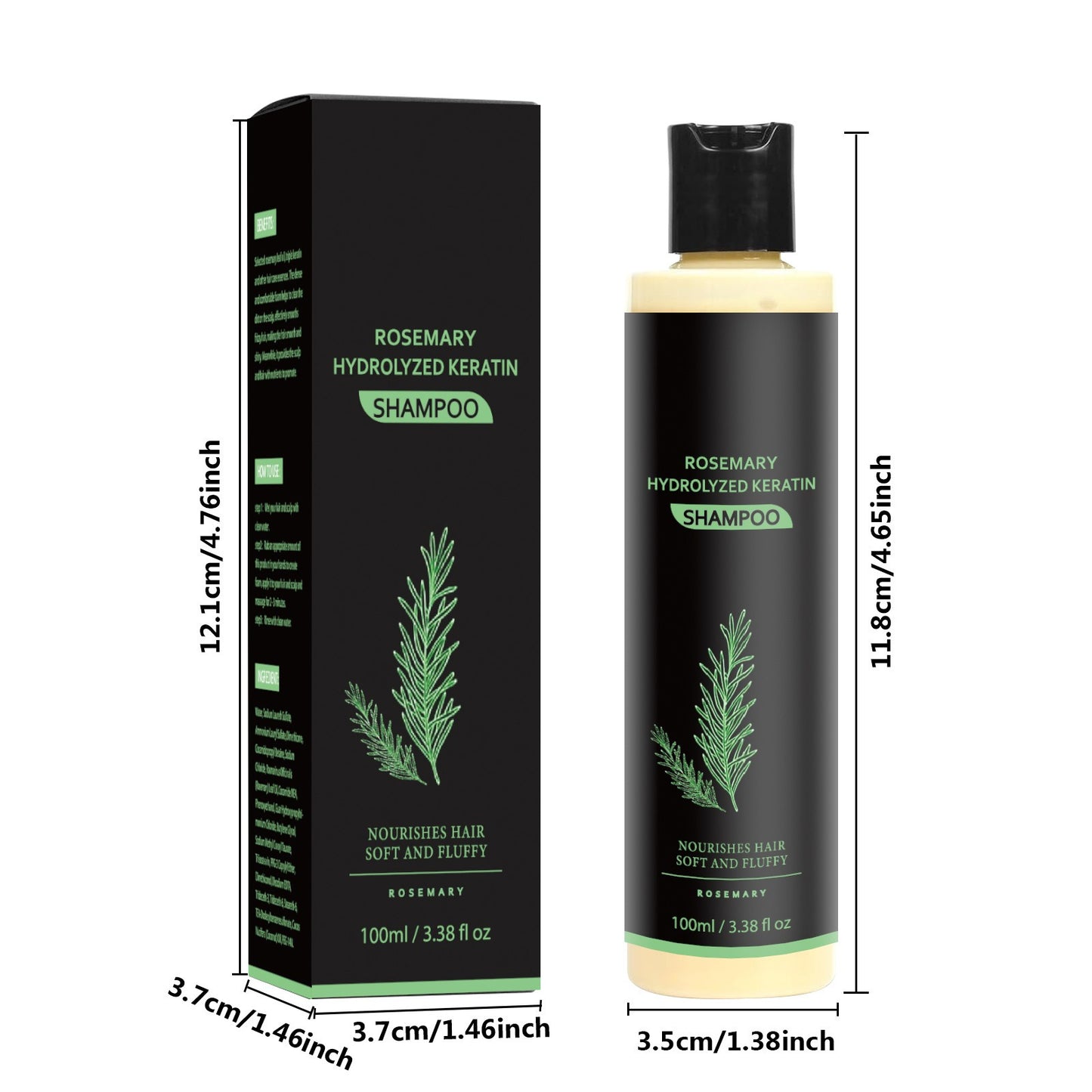 Rosemary Hydrolyzed Keratin Shampoo