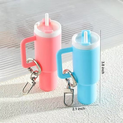 🔥Black Friday Frenzy 25% OFF - Mini Plastic Container Bottle Keychain