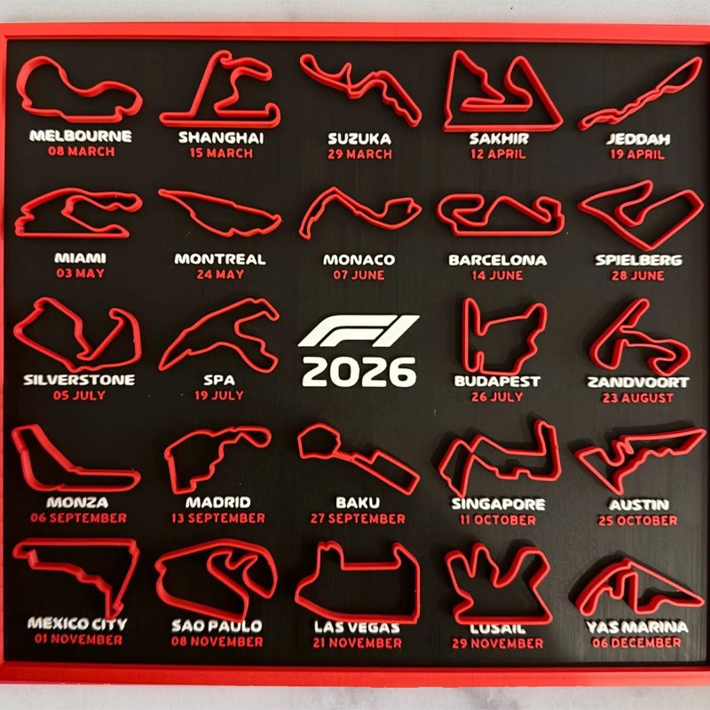 2026 F1 Calendar